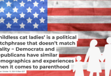 Republicans and Democrats tend to have children at around the same rates and ages and to view parenthood in a similar way. iStock / Getty Images Plus